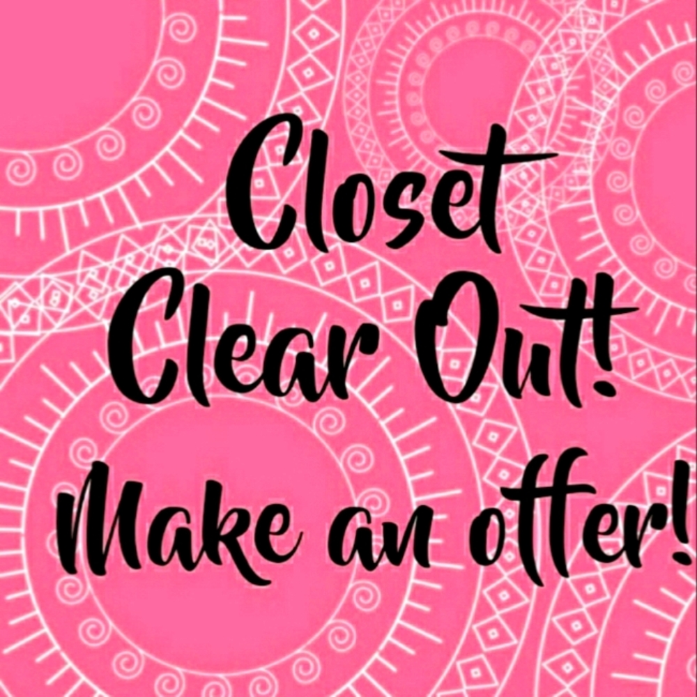 CLOSET CLEAR OUT!